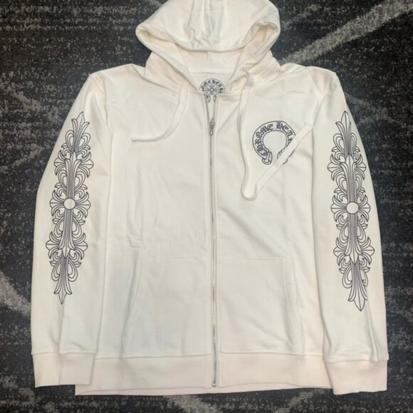 Chrome Hearts Dagger Horseshoe Zip up Jacket Men’s Small - Picture 1 of 5